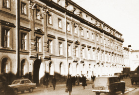 Малая Садовая, 3-5. Департамент Министерства юстиции, где служил П.И.Чайковский в 1859-1862гг.