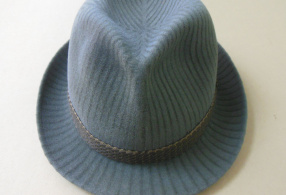 Шляпа «федора» - мужской головной убор. 1960-1970-е годы. Чехословакия