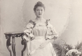 Тиманина С.М. в опере П.И. Чайковского &laquo;Евгений Онегин&raquo;. Российская империя, г. Москва, конец ХIХ в. 