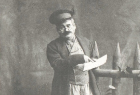 Владимир Соболев (1837-1900) в роли Школьного учителя из оперы П.И. Чайковского «Черевички».