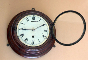 Часы «каютные» настенные «Ленцкирх». 1905 г. Германия