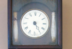 Часы настенные в стиле «бидермейер». 1900-1910 гг.  Германия, Шварцвальд
