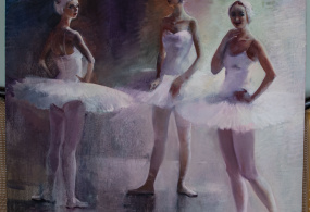 «Балетное закулисье». Выставка картин Александра Чувашева