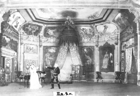 Сцена из первой постановки оперы «Пиковая дама» (Действие II, картина II). 7 декабря 1890 г.