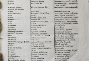 Ботанический словарь. 1795 г. Россия, г. Санкт-Петербург