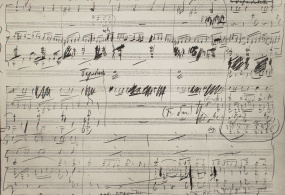 Эскизы оперы П.И. Чайковского «Пиковая дама». Флоренция, 1890 г.