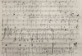 Эскизы оперы П.И. Чайковского «Пиковая дама». Флоренция, 1890 г.