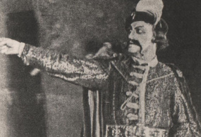 Иван Александрович Мельников (1832-1906) в роли Кочубея. 1950-е годы.